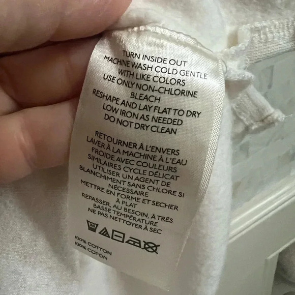 NWT new Anthropologie floral appliqué knit top XS white ivory sleeveless tank - Picture 13 of 17